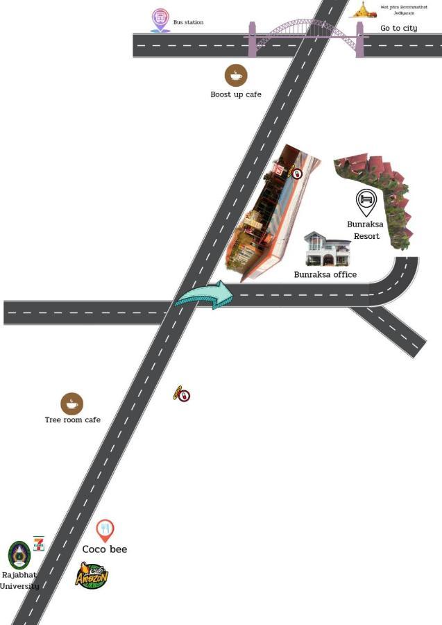 Bunraksa Resort Kamphaeng Phet Bagian luar foto